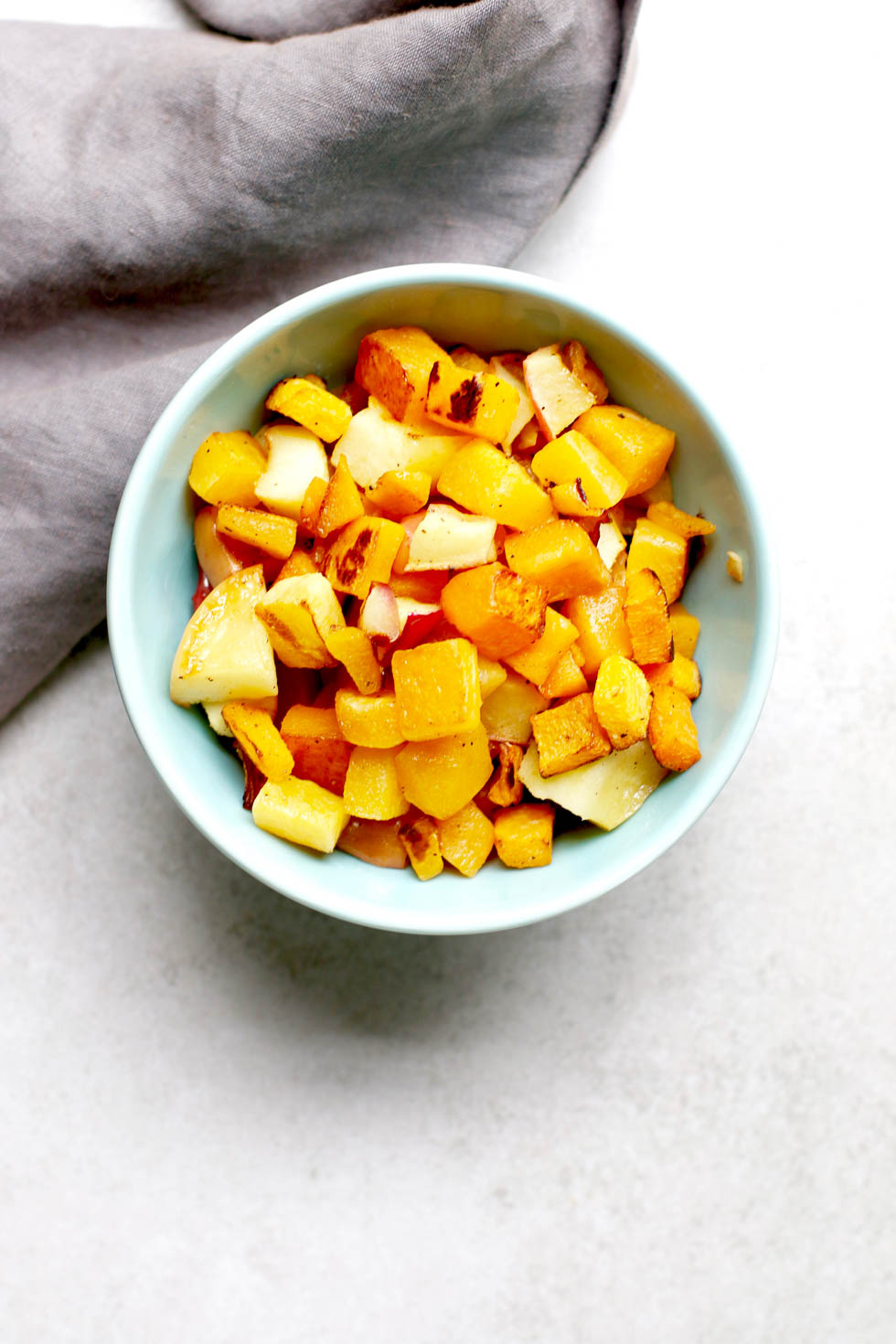 Easy Roasted Butternut Squash and Apples | Marisa Moore Nutrition