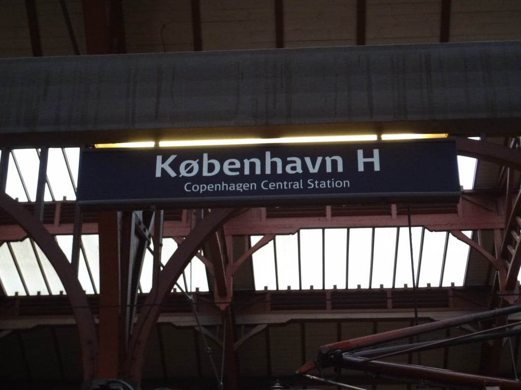 "Kobenhavn H" Centraal Station