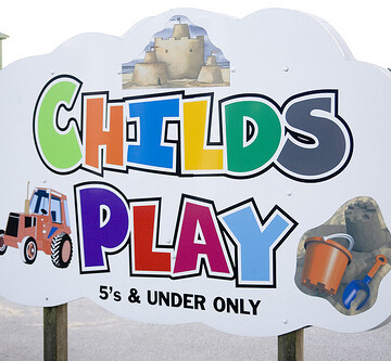 Childs Play Sign