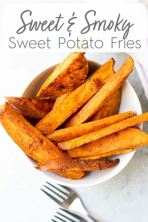 Healthy Baked Sweet Potato Fries - Marisa Moore Nutrition