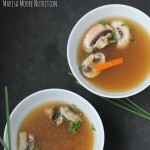 Miso Mushroom Soup on marisamoore.com