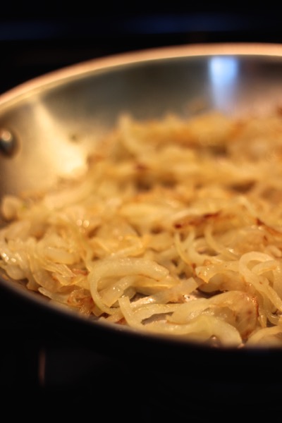 Caramelizing Onions 2 on marisamoore.com