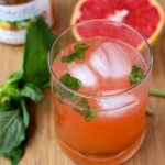 Grapefruit Gin Basil Cocktail marisamoore.com