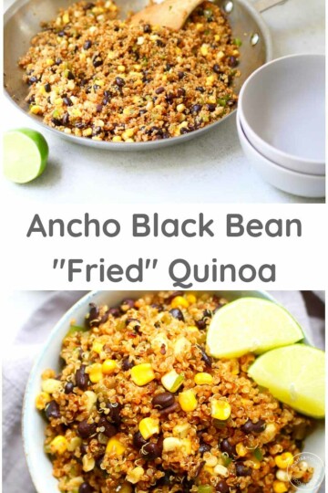 Black Bean Fried Quinoa Recipe | Marisa Moore Nutrition