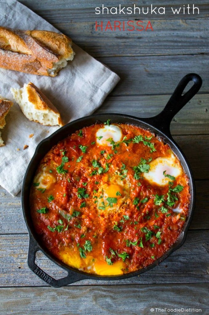 Shakshuka with Harissa from Kara Lydon