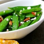 Sugar Snap Pea Salad on www.marisamoore.com