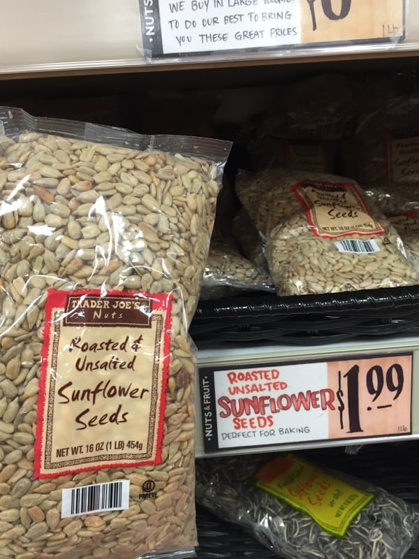 Trader Joe's Sunflower Seeds