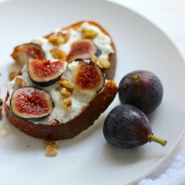 Fig Walnut Honey Toast on MarisaMoore.com