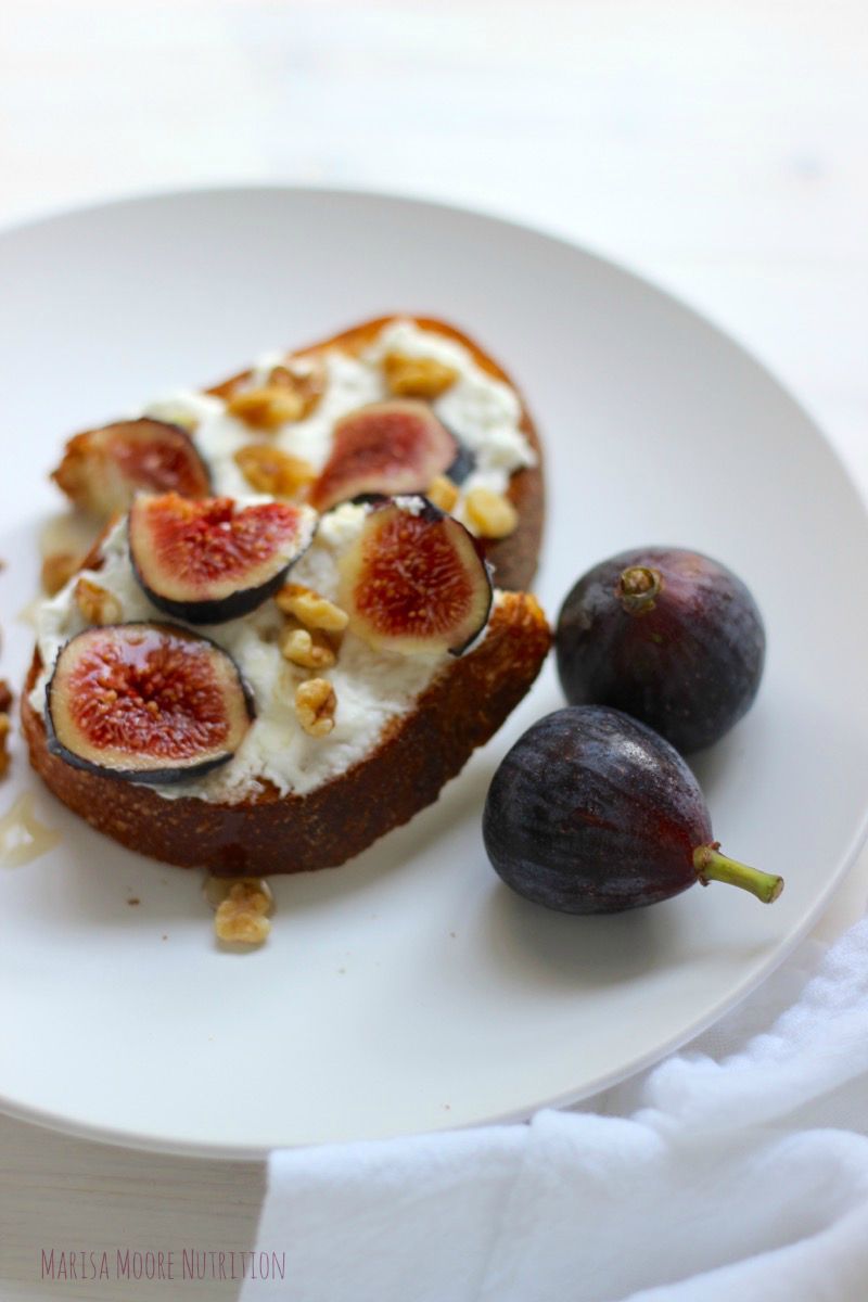 Fig Walnut Honey Toast on MarisaMoore.com