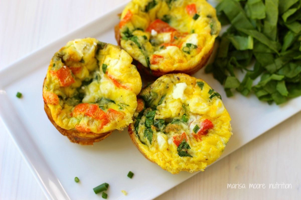 Muffin Tin Frittatas (Easy Toaster Oven Recipe)