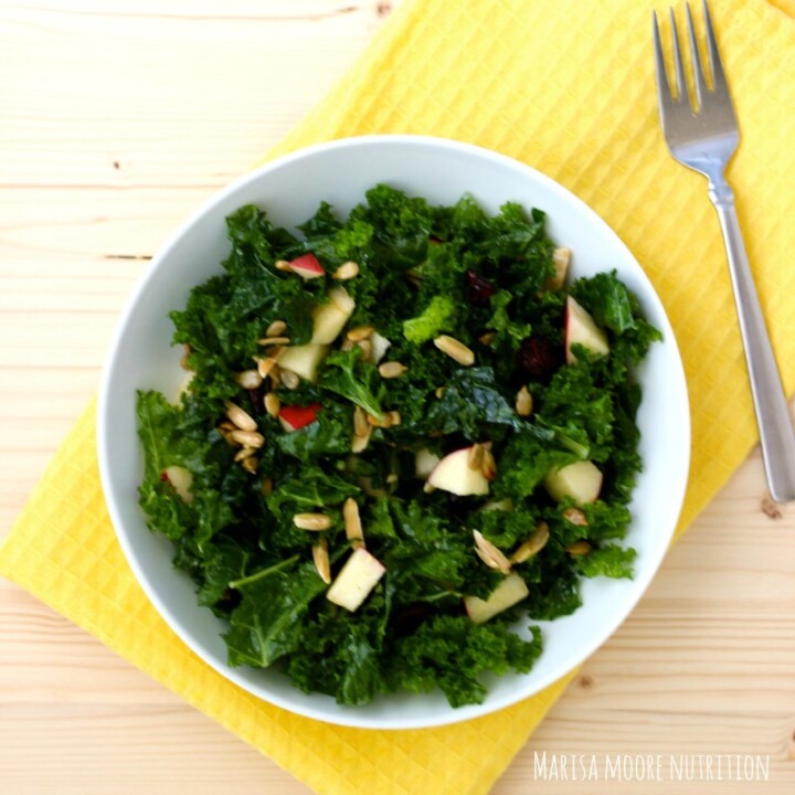 Tuscan Kale & Apple Salad Natural Pregnancy Cookbook