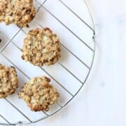 3 Ingredient Peanut Butter Oatmeal Breakfast Cookies