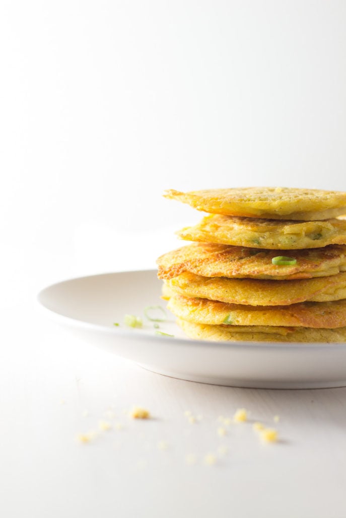 Cheesy Corn Cakes