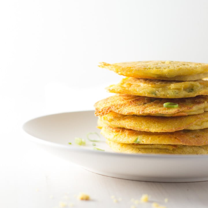 Cheesy Corn Cakes