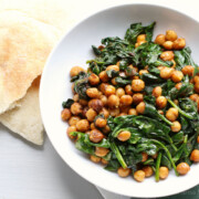 Smoky Chickpeas with Spinach