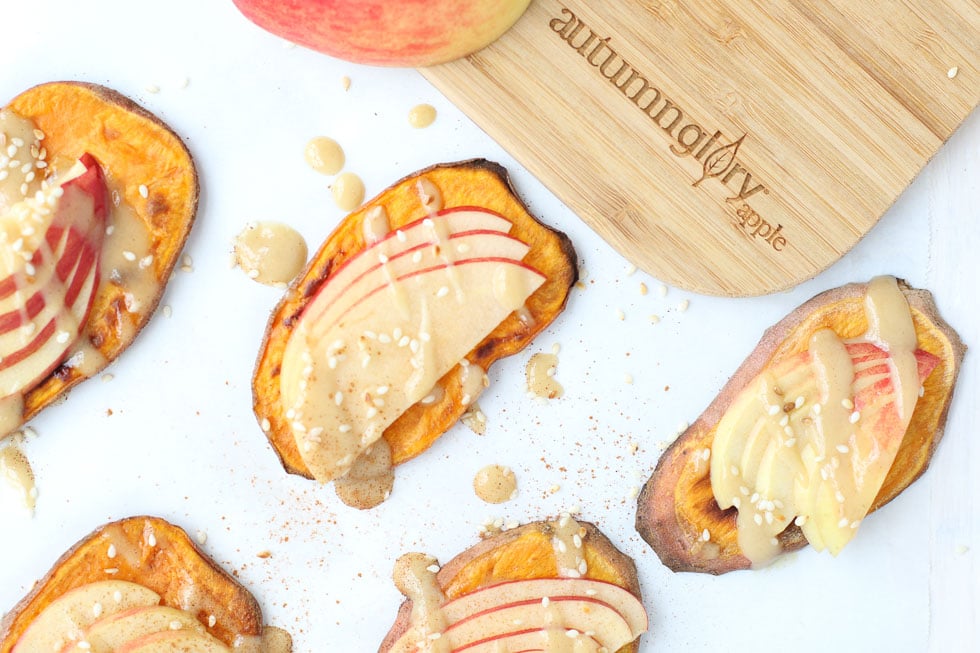 Apple Sweet Potato Toast 