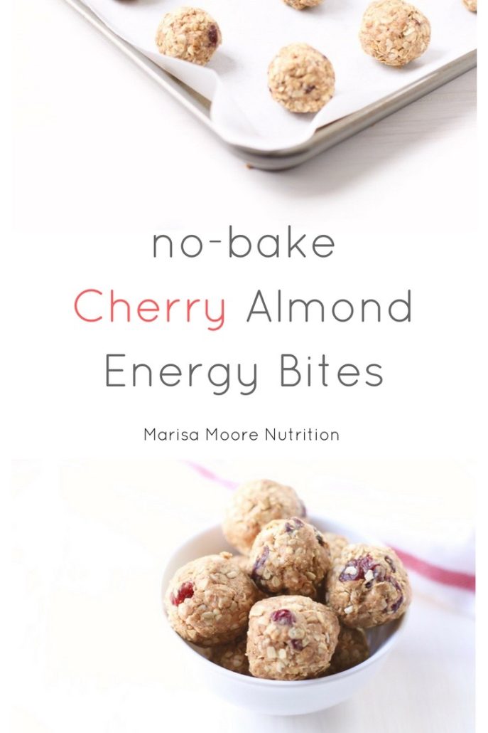 Cherry Almond Energy Bites