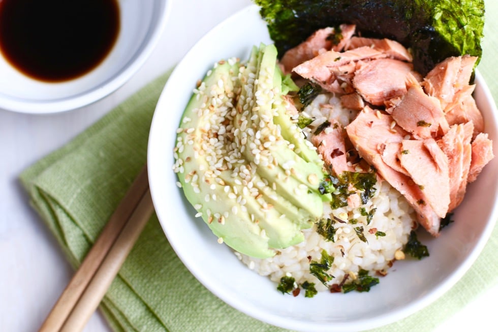 Salmon Avocado Bowl