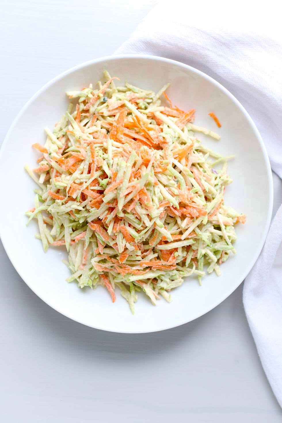 Broccoli Salad with Tahini Dressing