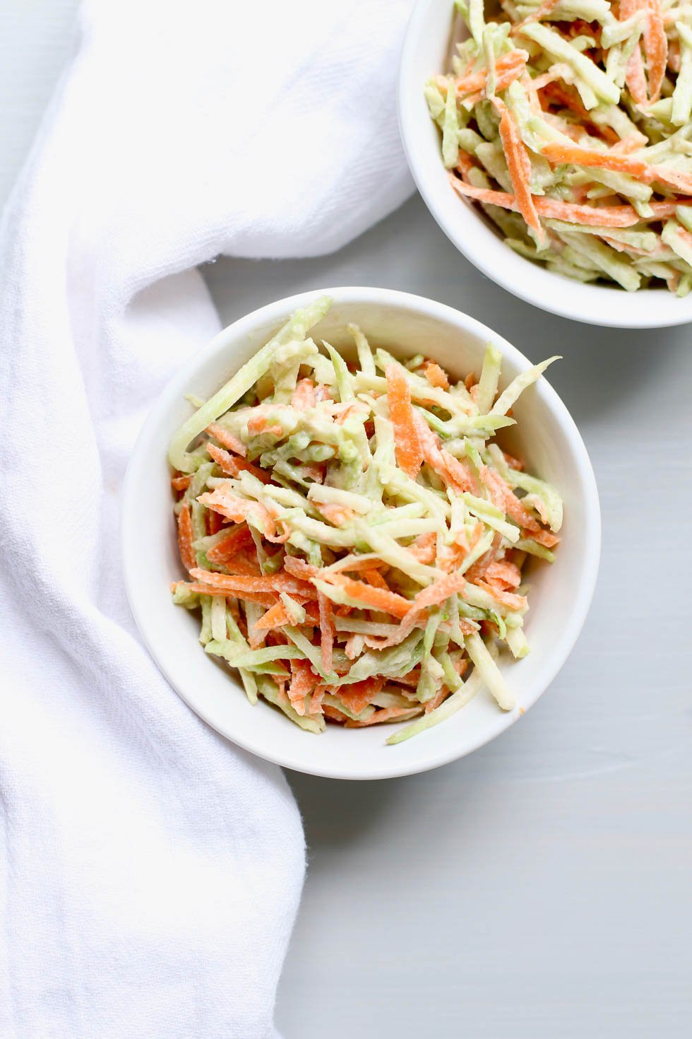 Broccoli Salad with Tahini Dressing