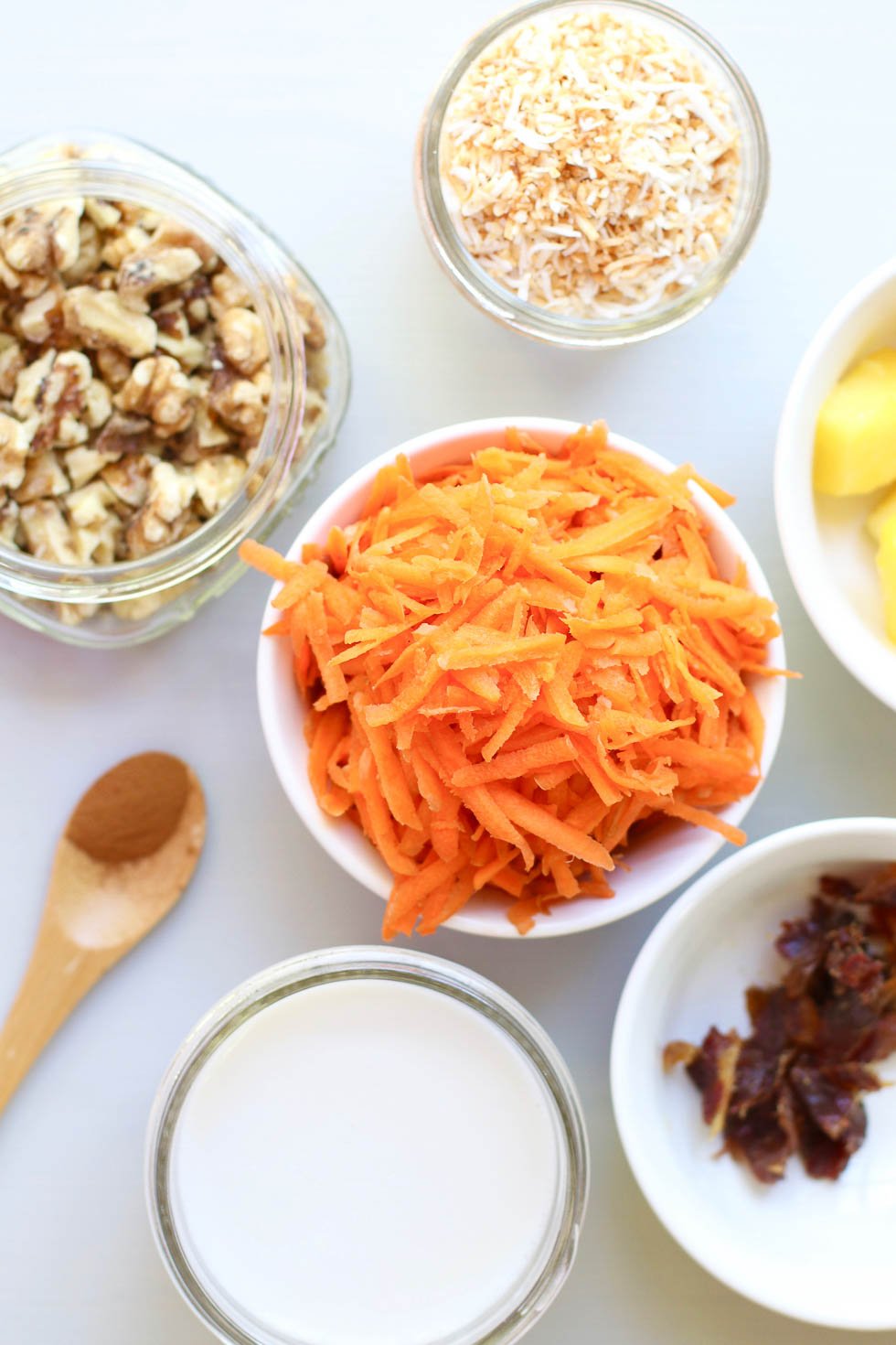 Carrot Pineapple Smoothie Ingredients