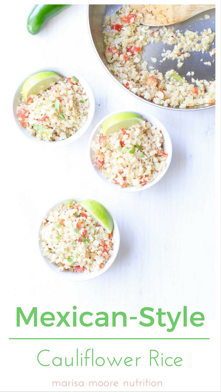 Mexican Cauliflower Rice