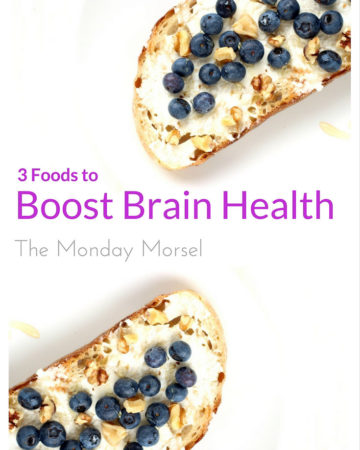 Brain Food - 3 Foods to Boost Brain Health