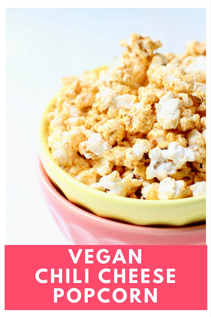 Vegan Chili Cheese Popcorn - Nooch Popcorn