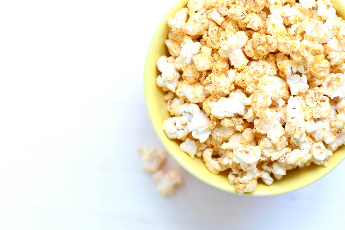 Vegan Chili Cheese Popcorn - Nooch Popcorn