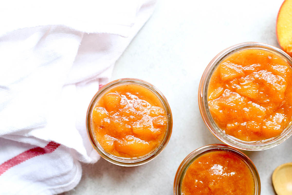 How to Make Peach Jam in the Instant Pot!