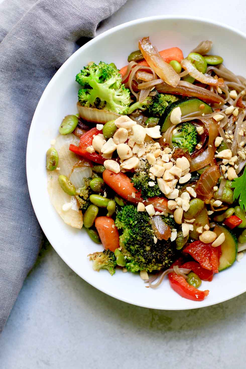 Easy Weeknight Vegan Stir-Fry with Edamame