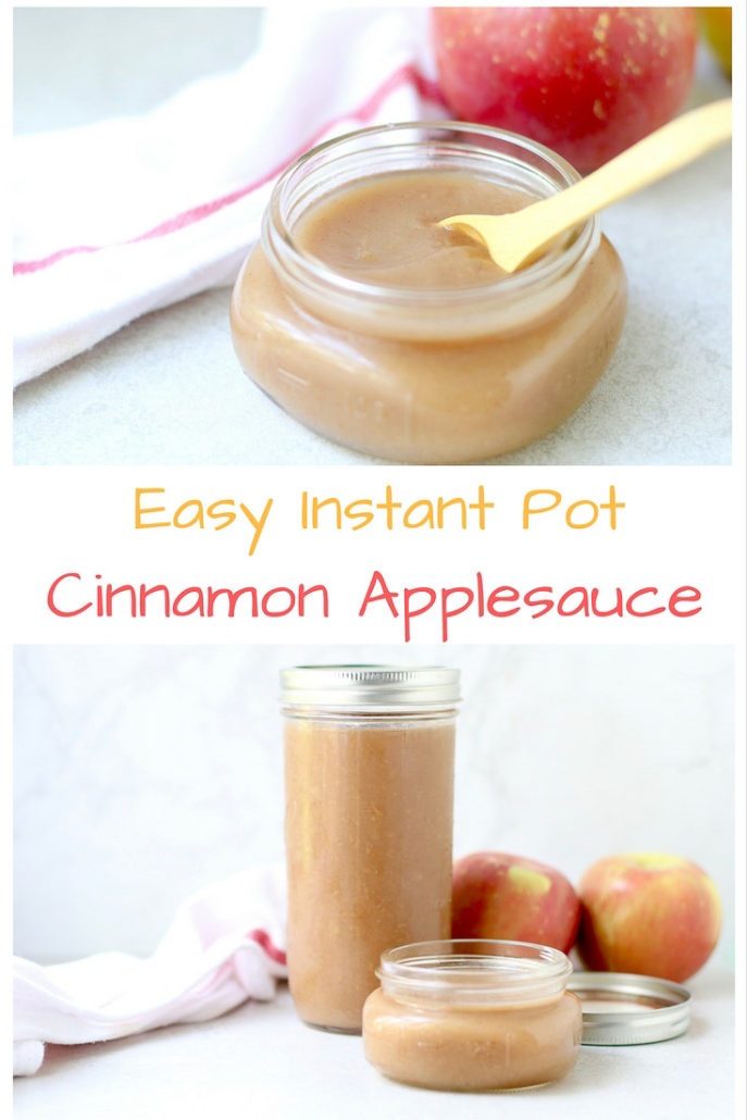 How to Make Instant Pot Applesauce PIN