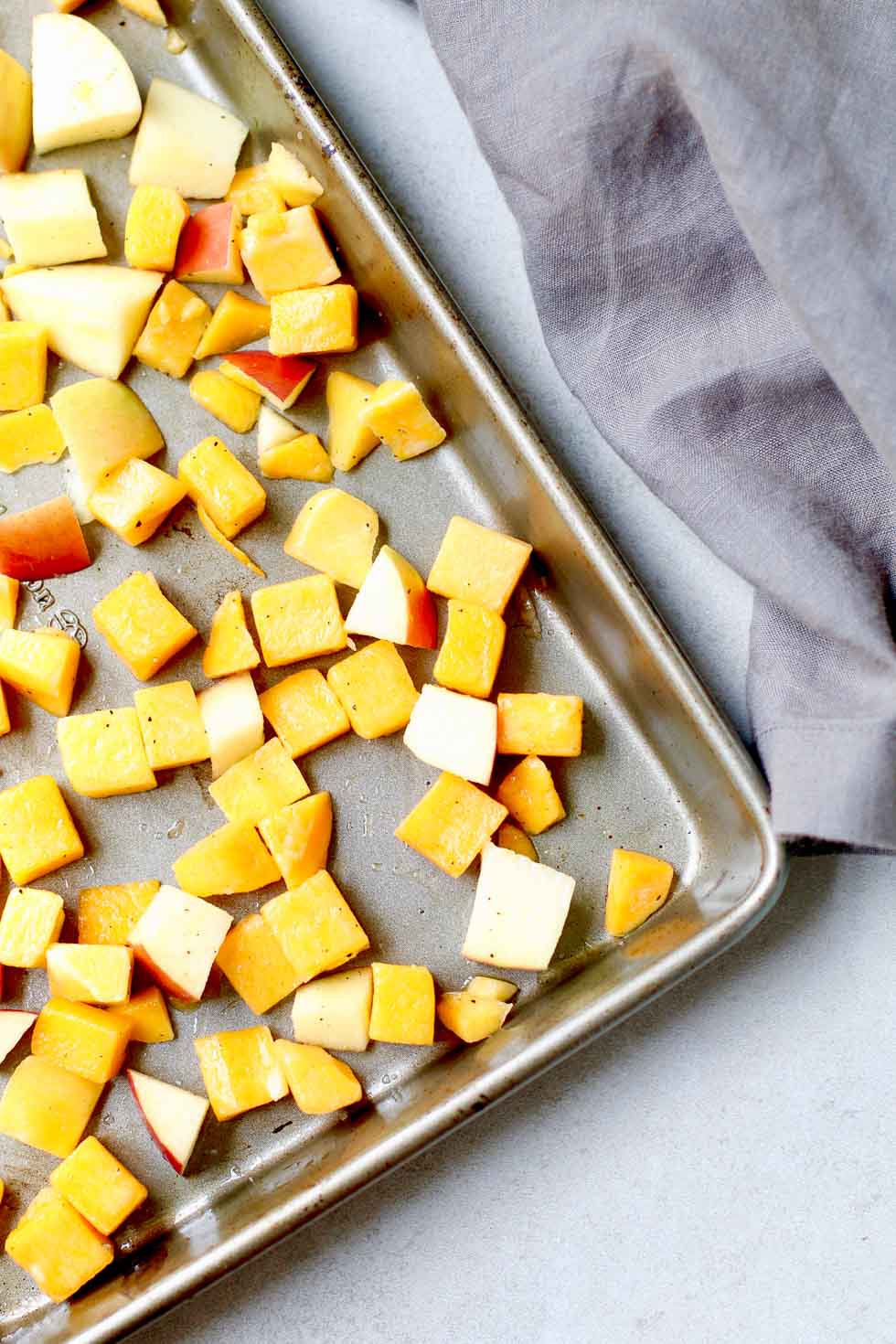 Easy Roasted Butternut Squash and Apples