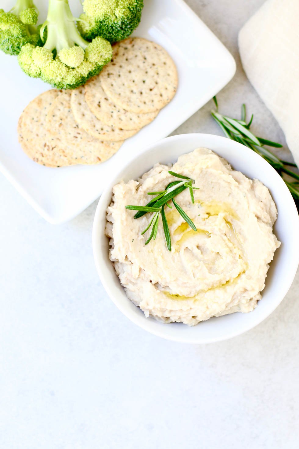 White Bean Rosemary Spread