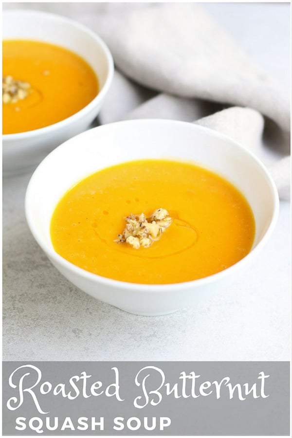 Roasted Butternut Squash Soup PIN