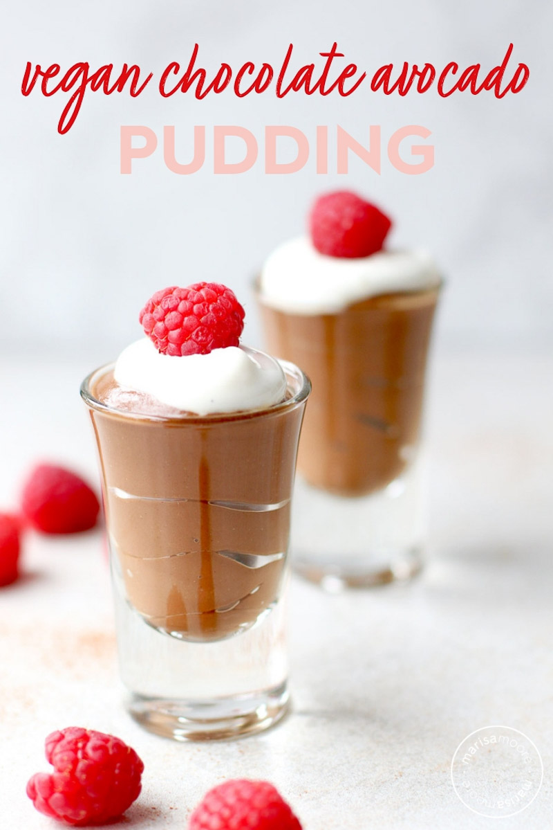 Vegan Chocolate Avocado Pudding | Marisa Moore Nutrition