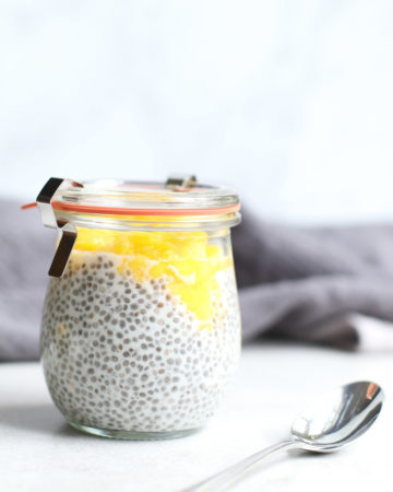Mango Chia Pudding with Collagen