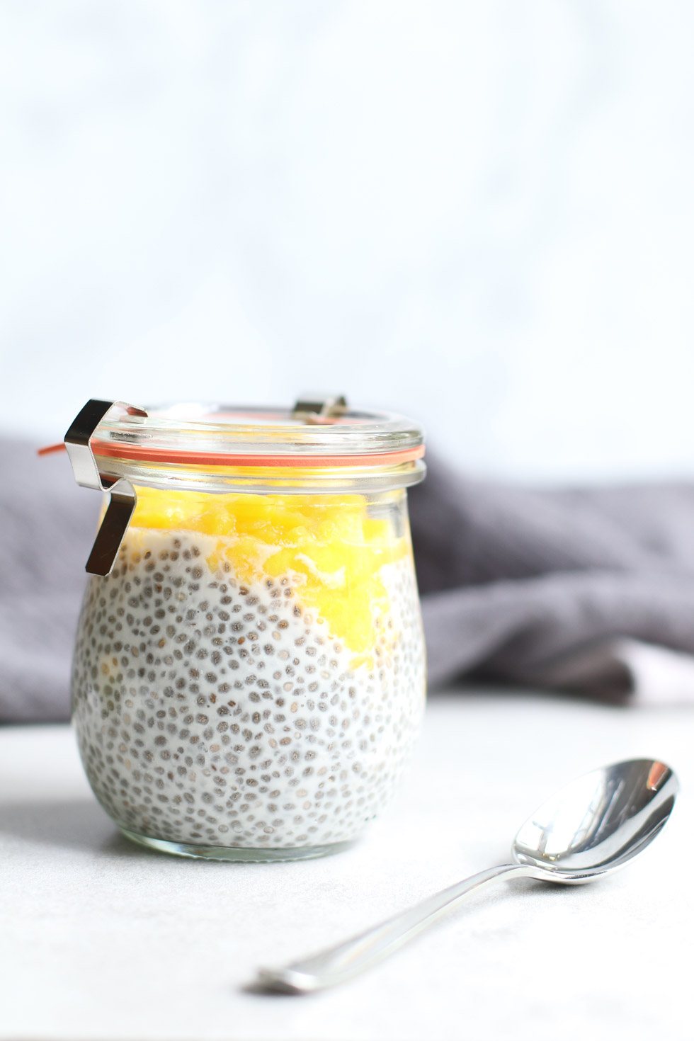Mango Chia Seed Pudding | Marisa Moore Nutrition