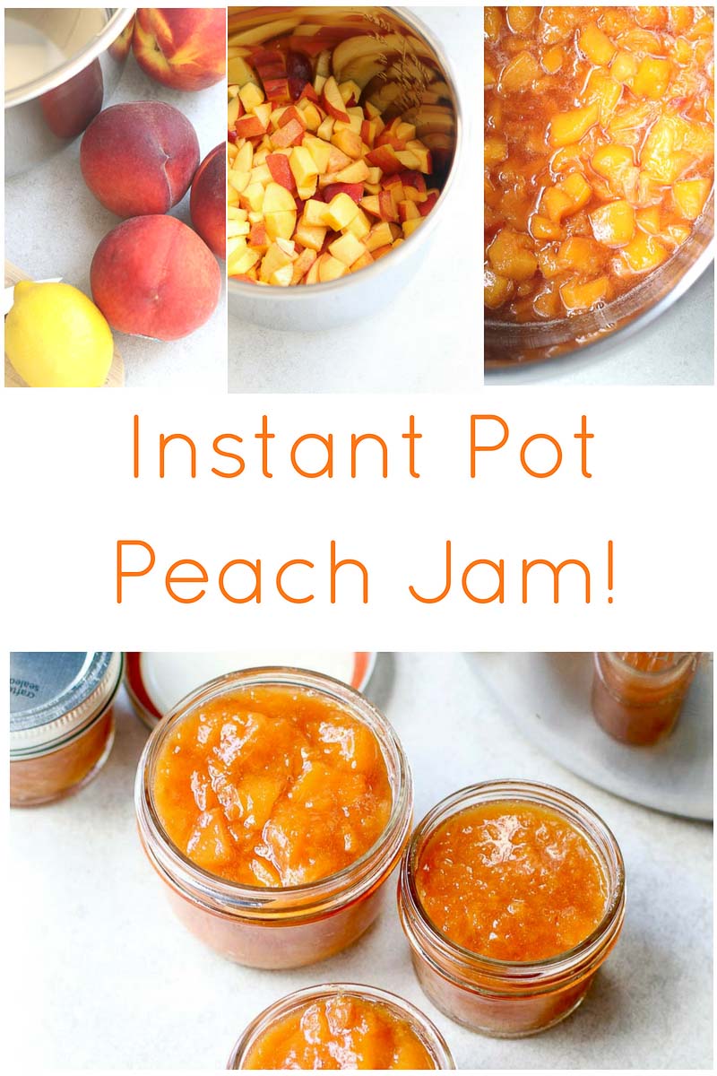 How to Make Peach Jam in the Instant Pot Marisa Moore Nutrition