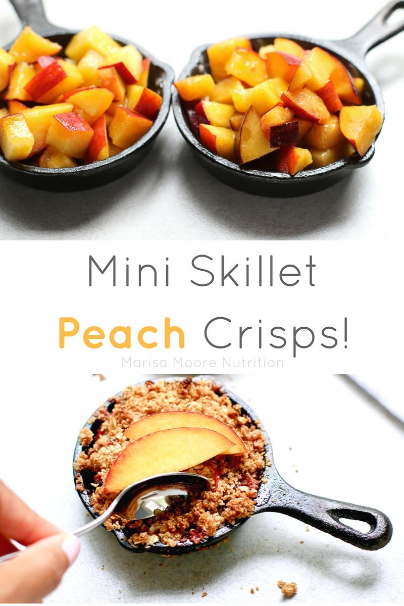 Skillet Peach Crisp PIN