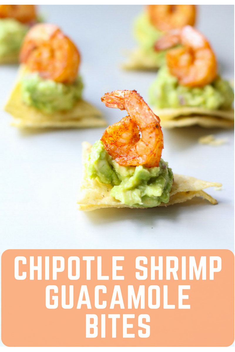 Chipotle Shrimp Guacamole Bites - Healthy Party Appetizer | Marisa ...