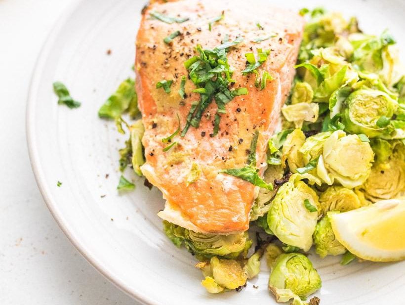 Maple Mustard Salmon Nourish nutrition Blog