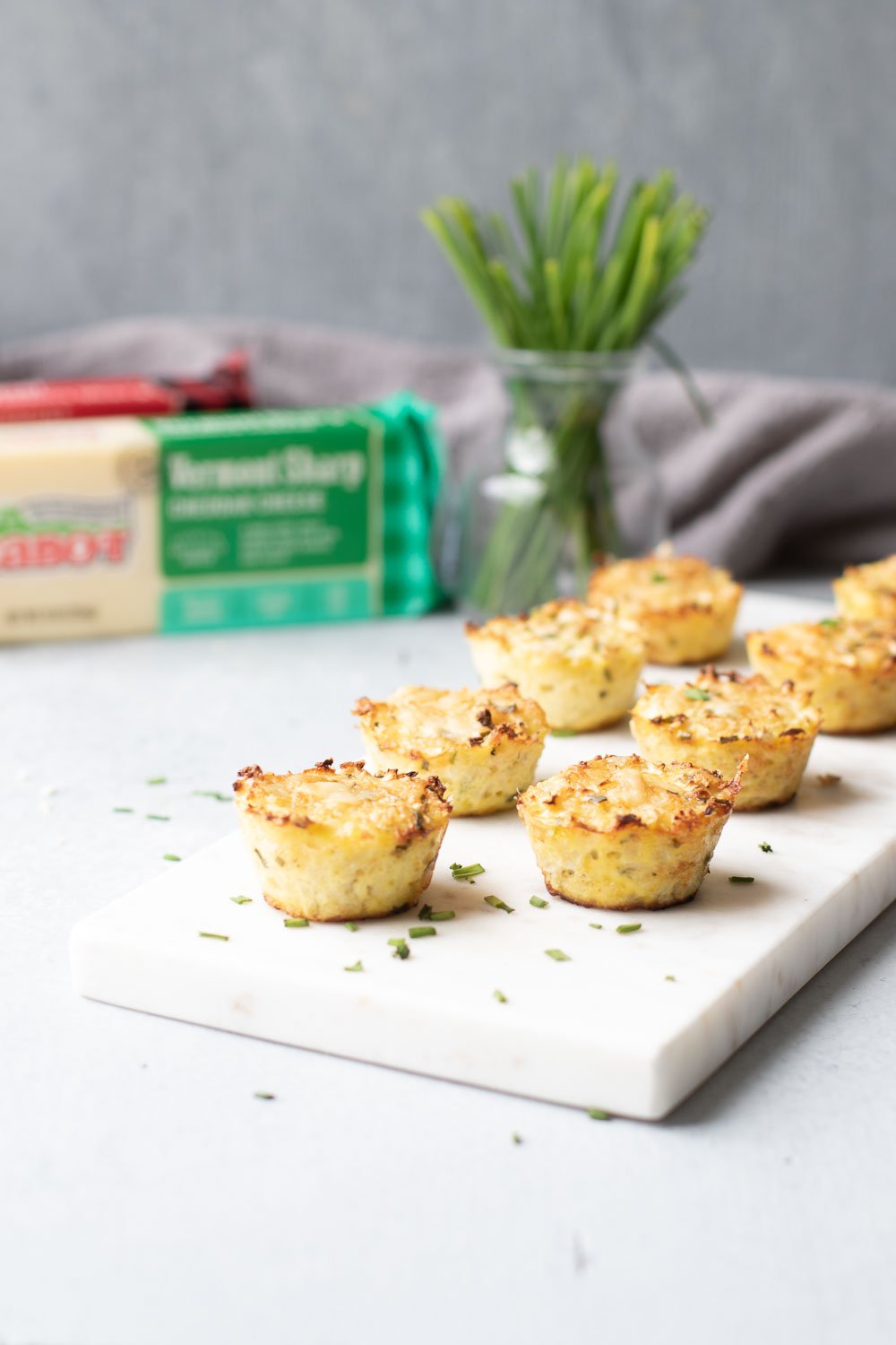 Cabot White Cheddar with Cauliflower Bites Vertical