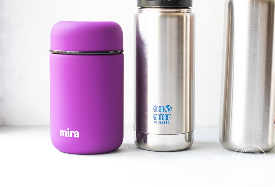 stainless steel food jar and bottle