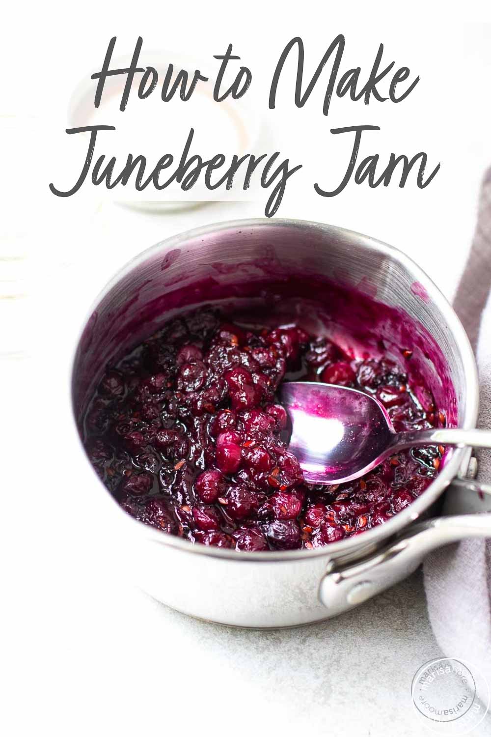 How To Make Juneberry Jam Serviceberry Jam Marisa Moore Nutrition