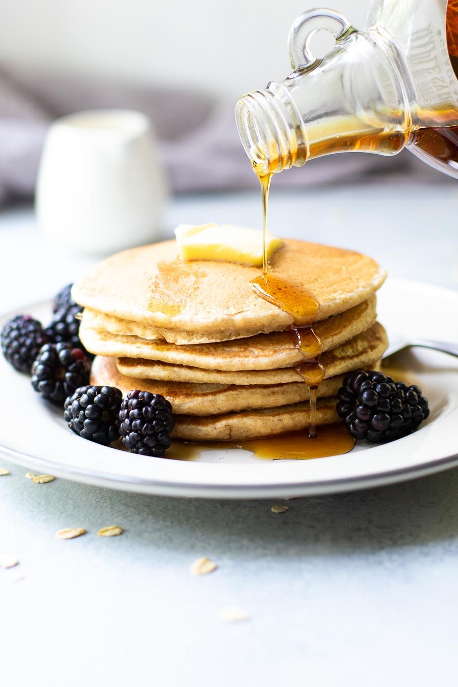 Healthy Oatmeal Pancakes - Marisa Moore Nutrition