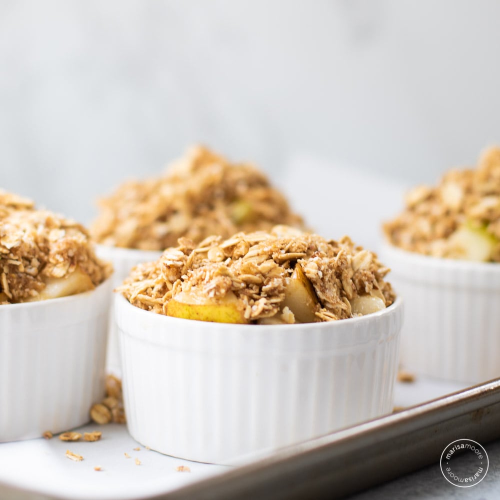 Maple Ginger Pear Crumble-image