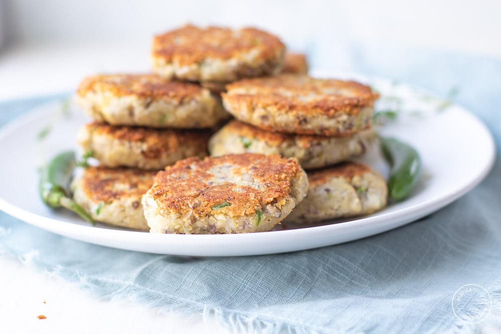 Black-Eyed Pea Fritters - Marisa Moore Nutrition