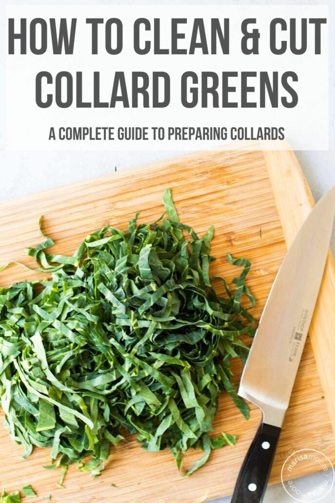 How to Cut Collard Greens